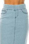 Light Denim Skirt