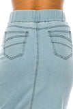 Light Denim Skirt