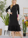 Ruffle Layer Dress