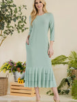 Ruffle Layer Dress