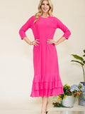 Ruffle Layer Dress