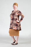 Plaid and Flowers Tunic