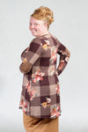 Plaid and Flowers Tunic
