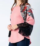 Patch and Lace Top