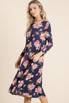 Floral Midi Dress
