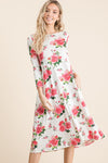 Floral Midi Dress