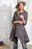 Pink Leopard Tunic