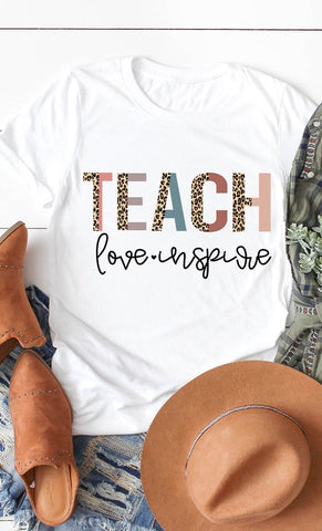 Teach Love Inspire Graphic Tee