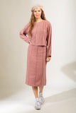 Comfy Chic Knit Skirt