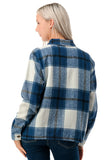 Blue Plaid Shacket
