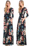 Wild Flower Maxi Dress