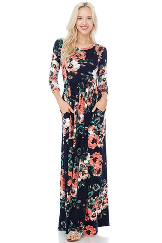 Wild Flower Maxi Dress