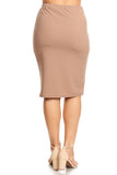 Midi Pencil Skirt