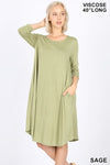 Layering Midi Dress