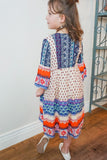 Girls Boho Midi Dress