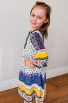 Girls Boho Midi Dress
