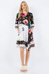 Good News Floral Ruffle Tunic