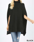 Snowy Day Poncho Sweater
