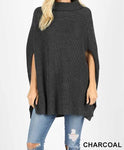 Snowy Day Poncho Sweater