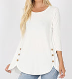 Wooden Button Top