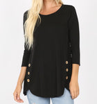 Wooden Button Top - Plus