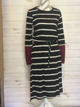 Sweater Stripes Midi Dress