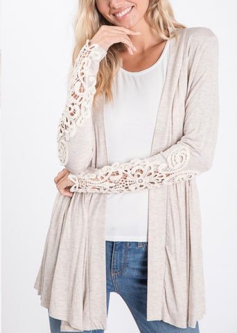 Crochet Lace Cardigan