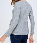 Double Ruffle Sweater