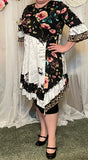 Good News Floral Ruffle Tunic