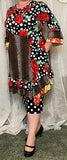 Animal Dots Ruffle Tunic
