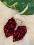 Pearls and Bows Hair Clips
