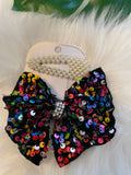 Pearls and Bows Hair Clips