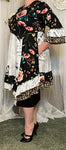 Good News Floral Ruffle Tunic