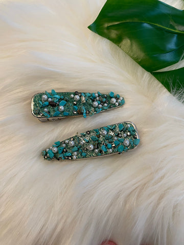 Beach Stroll Hair Clips