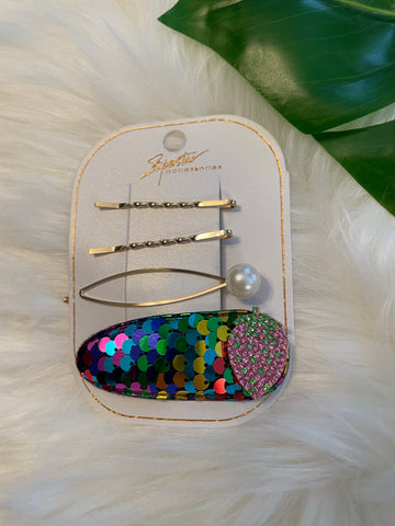 Tutti Fruity Hair Clips