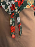 Floral Tie Top